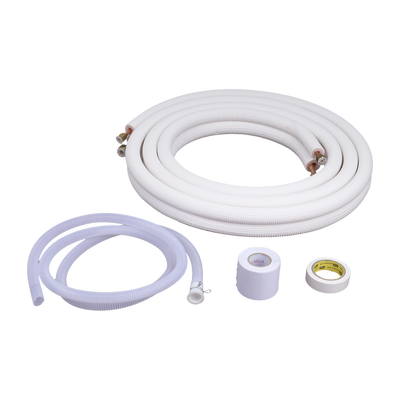 Kit de tubería / 1 / 4" y 5 / 8 " / Capacidad para minisplit AUFIT / 2 a 3 Toneladas / Cinta aislante / Accesorios / Longitud de 4 metros - Image 2