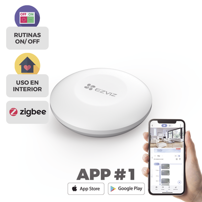 Botón de Emergencia Inalambrico / Compatible con Kit de Alarmas EZVIZ / Protocolo Zigbee - Image 5